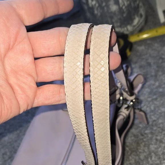 Coach Light Purple Leather Shoulder Bag - Picture 9 of 16